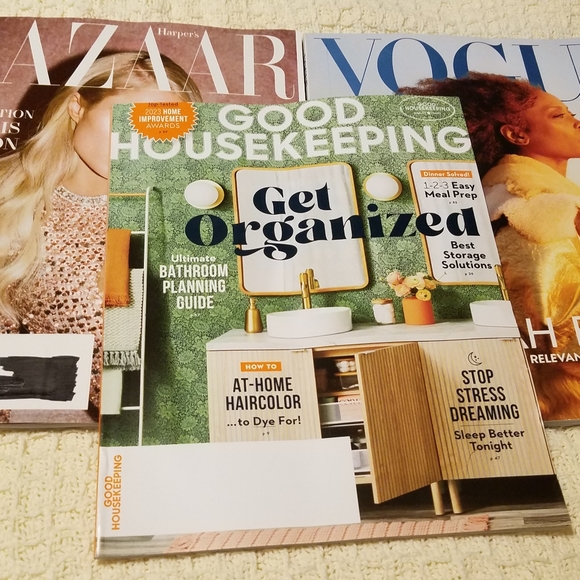Accents Bundle Of Magazines 1 Bazaar Magazine March 223 Issue1 Good